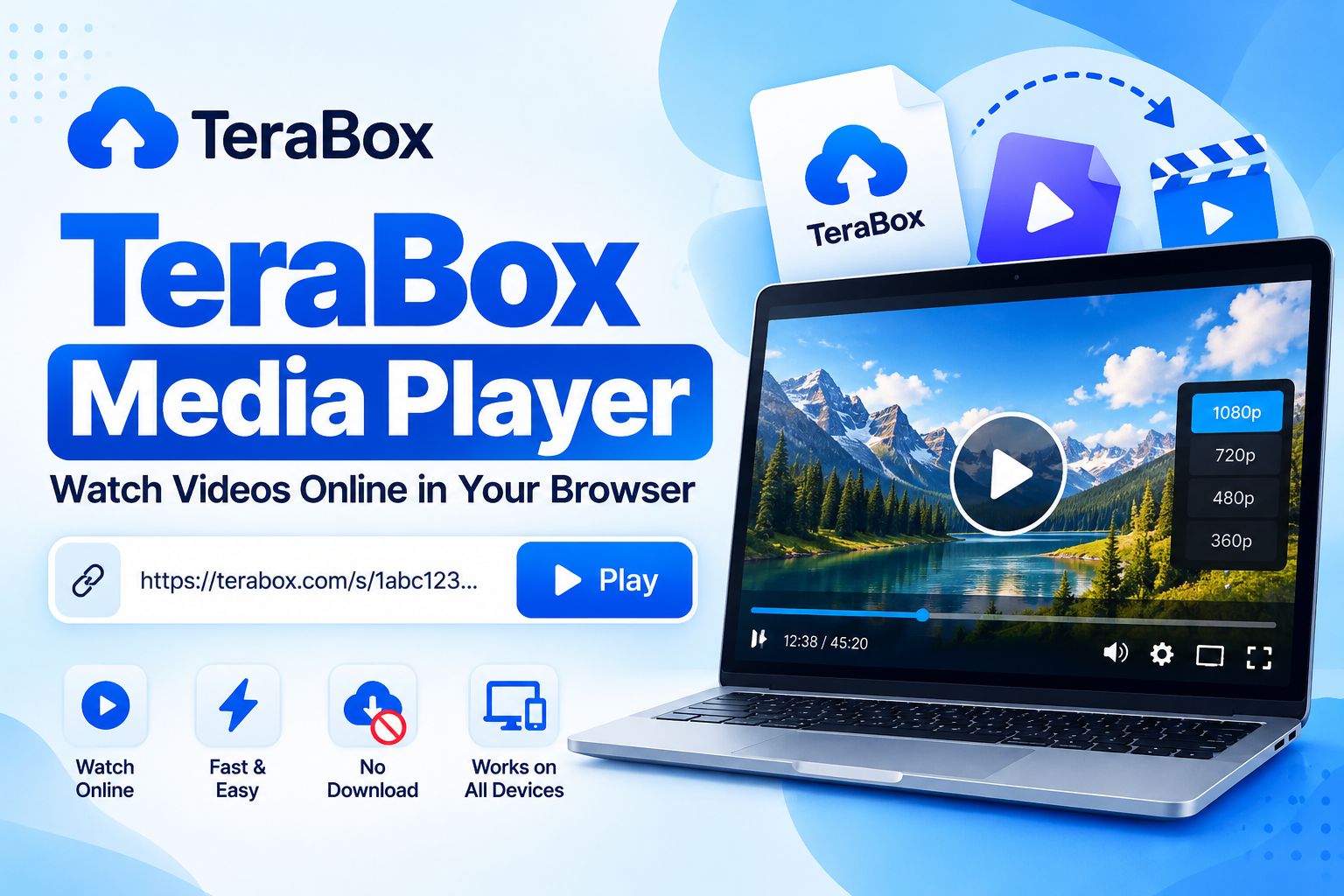 TeraBox media player online